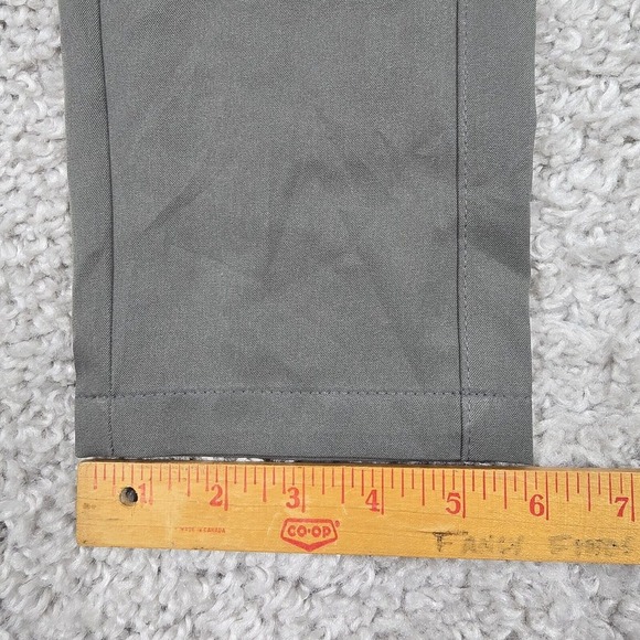 Mister Pants Men 30x32 Gray Technical Chino Stretch Slim Performance Office READ - Picture 13 of 14